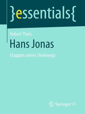cover image of Hans Jonas
